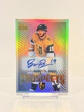 2024-25 Skybox Metal Universe Skybox Premium Prospects Auto Brendan Brisson #PP-23 card