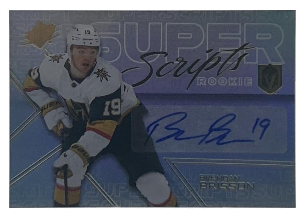 2024-25 SPx SuperScripts Rookies Brendan Brisson #SSR-BB card