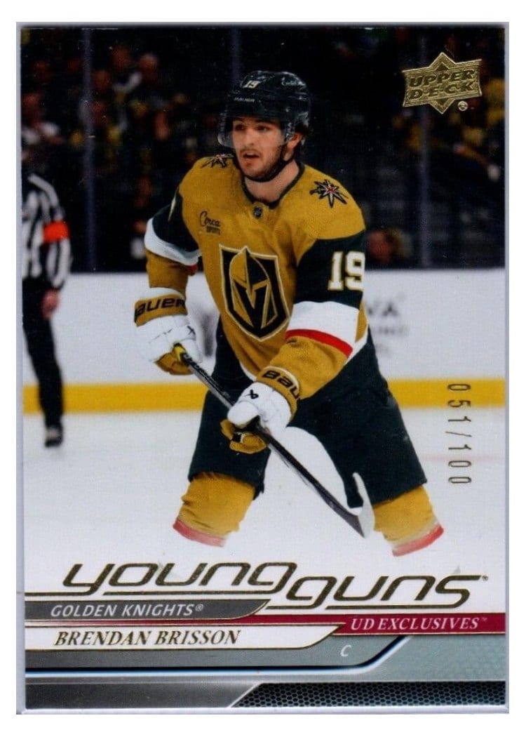 2024-25 Upper Deck Base Set Brendan Brisson #226 card