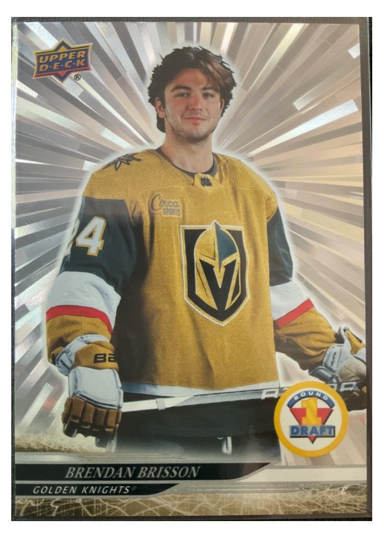 2024-25 Upper Deck Base Set Brendan Brisson #742 card
