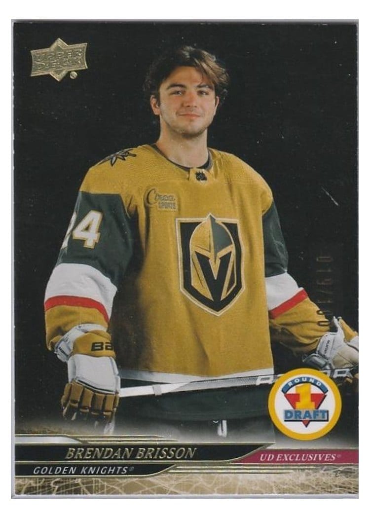 2024-25 Upper Deck Base Set Brendan Brisson #742 card