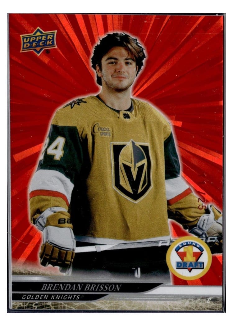 2024-25 Upper Deck Base Set Brendan Brisson #742 card