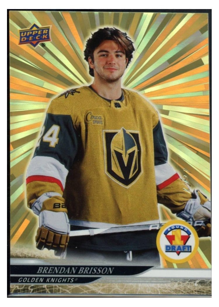 2024-25 Upper Deck Base Set Brendan Brisson #742 card