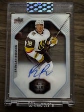 2024-25 Upper Deck Clear Cut 1999-00 UD Ice Gallery Brendan Brisson #IGA-BB card