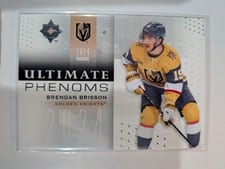 2024-25 Upper Deck Ultimate Collection Ultimate Phenoms Brendan Brisson #UP-BB card