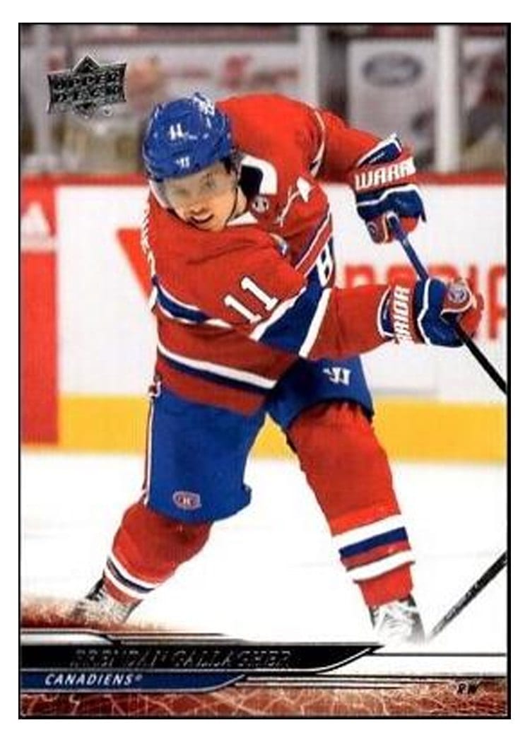 2024-25 Upper Deck Base Set Brendan Gallagher #100 card