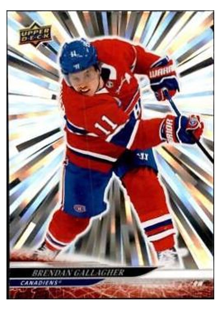 2024-25 Upper Deck Base Set Brendan Gallagher #100 card