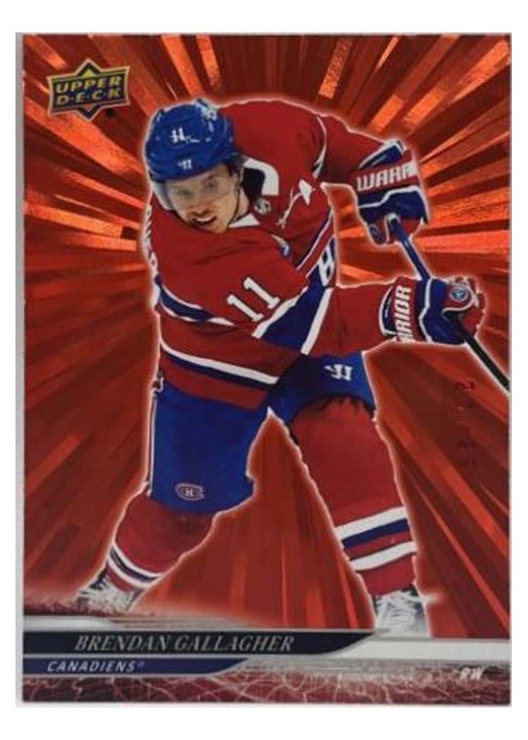 2024-25 Upper Deck Base Set Brendan Gallagher #100 card