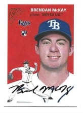 2020 Topps Gallery Heritage Brendan McKay #HT-34 card