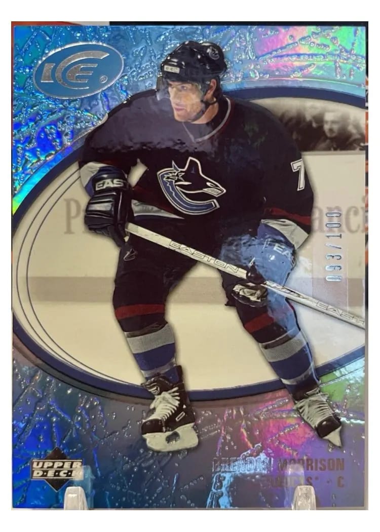 2005 Upper Deck Ice Brendan Morrison #97 card