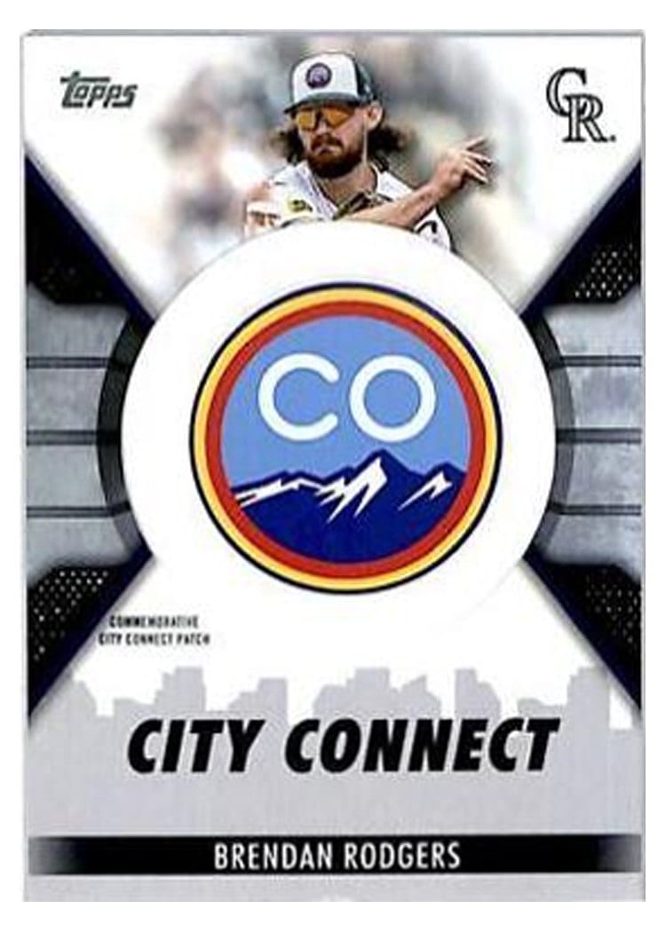 2023 Topps City Connect Patch Brendan Rodgers #CC-BR card