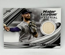 2023 Topps Major League Material (Series 1) Brendan Rodgers #MLM-BRO card