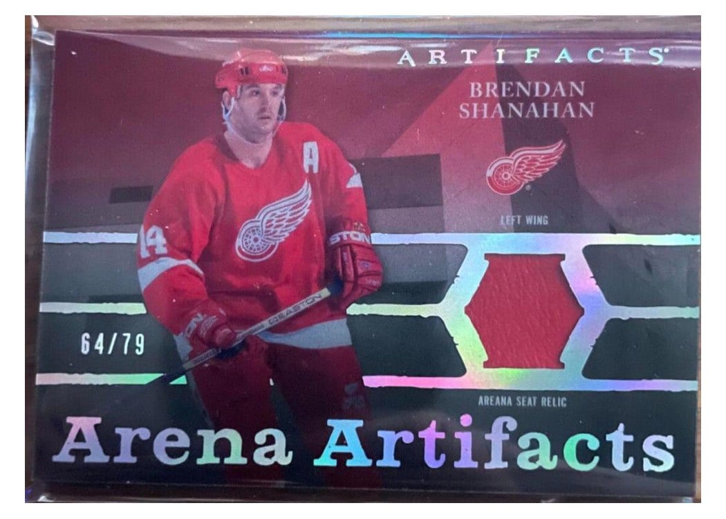 2021-22 Upper Deck Artifacts Arena Artifacts Brendan Shanahan #JLA-BS card