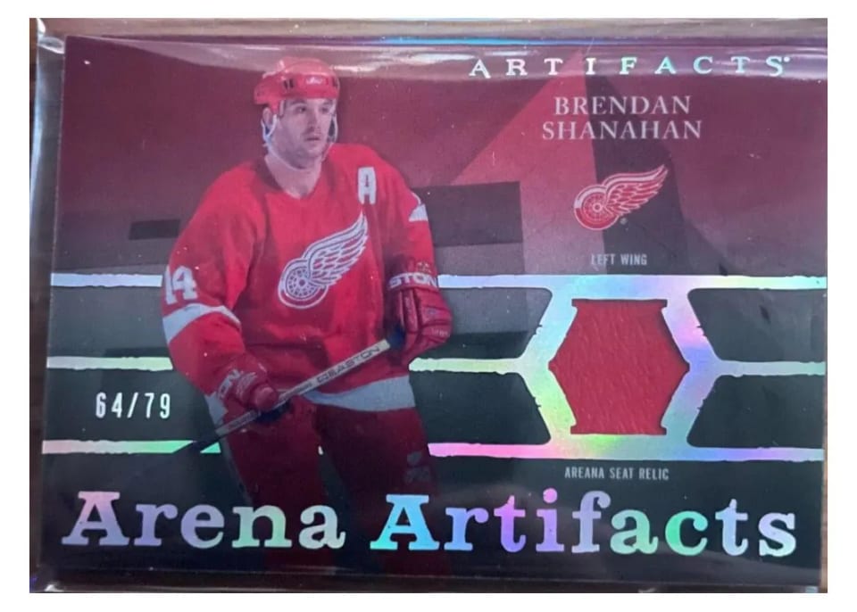 2021-22 Upper Deck Artifacts Arena Artifacts Brendan Shanahan #JLA-BS card