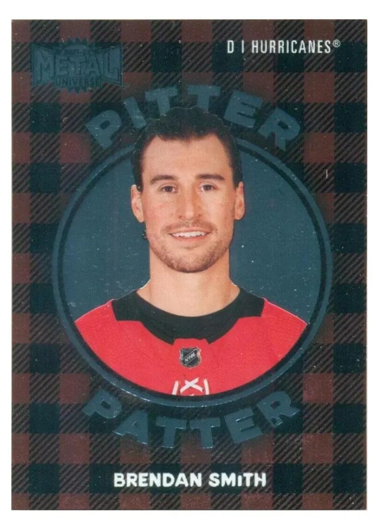 2021-22 SkyBox Metal Universe Pitter Patter Brendan Smith #PP-16 card