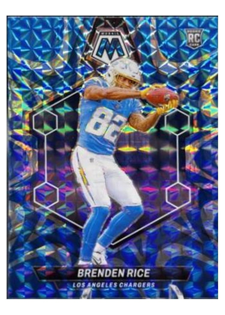 2024 Panini Mosaic Base Set Brenden Rice #399 card