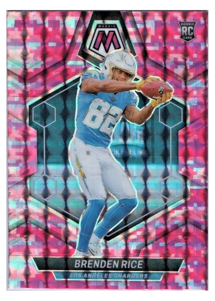 2024 Panini Mosaic Base Set Brenden Rice #399 card