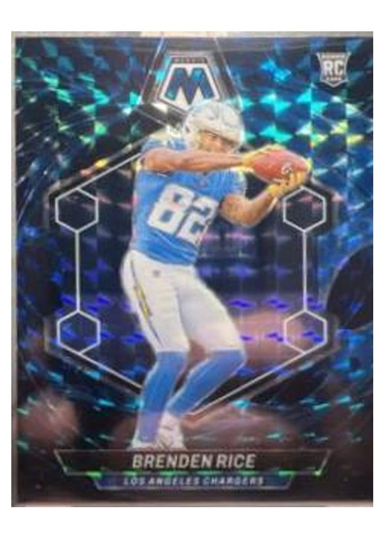2024 Panini Mosaic Base Set Brenden Rice #399 card