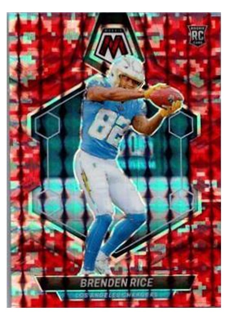 2024 Panini Mosaic Base Set Brenden Rice #399 card