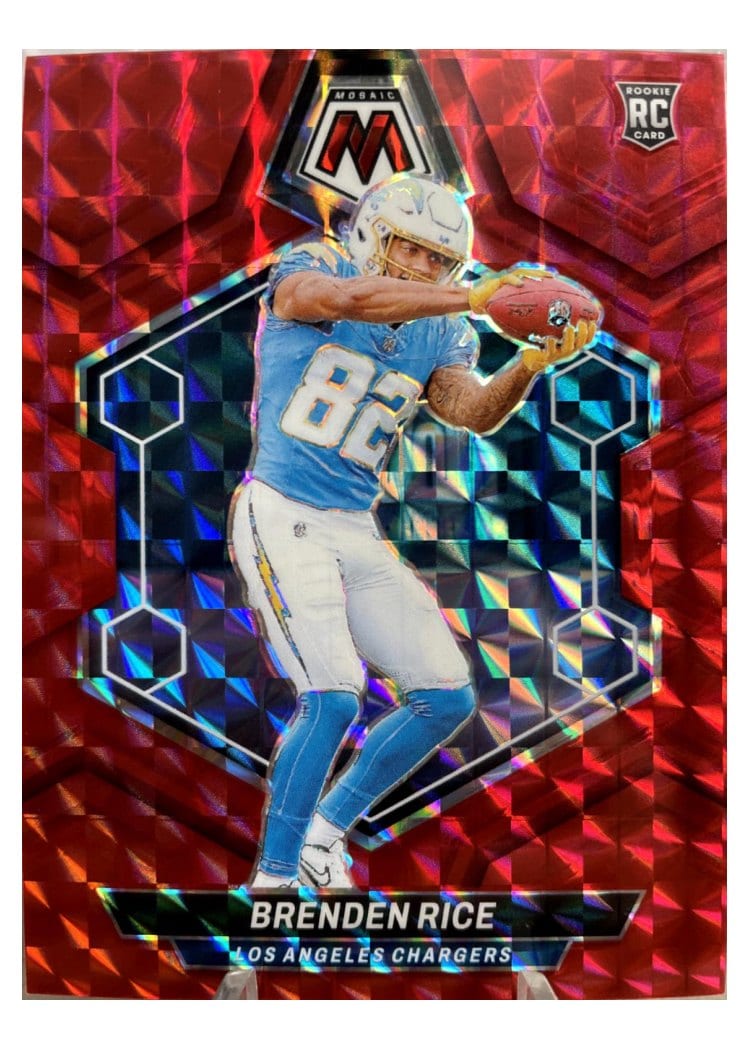 2024 Panini Mosaic Base Set Brenden Rice #399 card