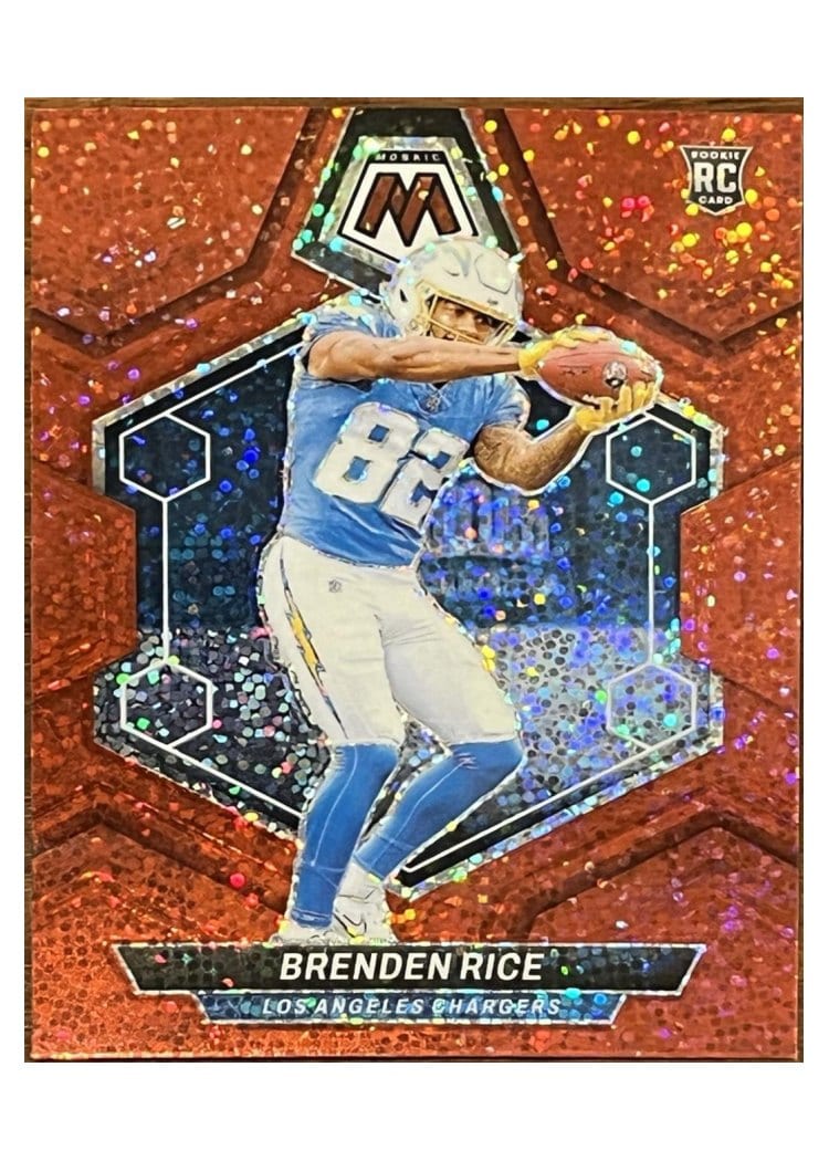 2024 Panini Mosaic Base Set Brenden Rice #399 card