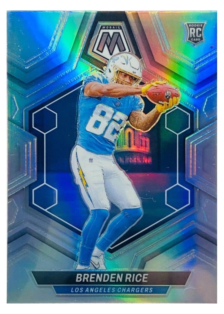 2024 Panini Mosaic Base Set Brenden Rice #399 card