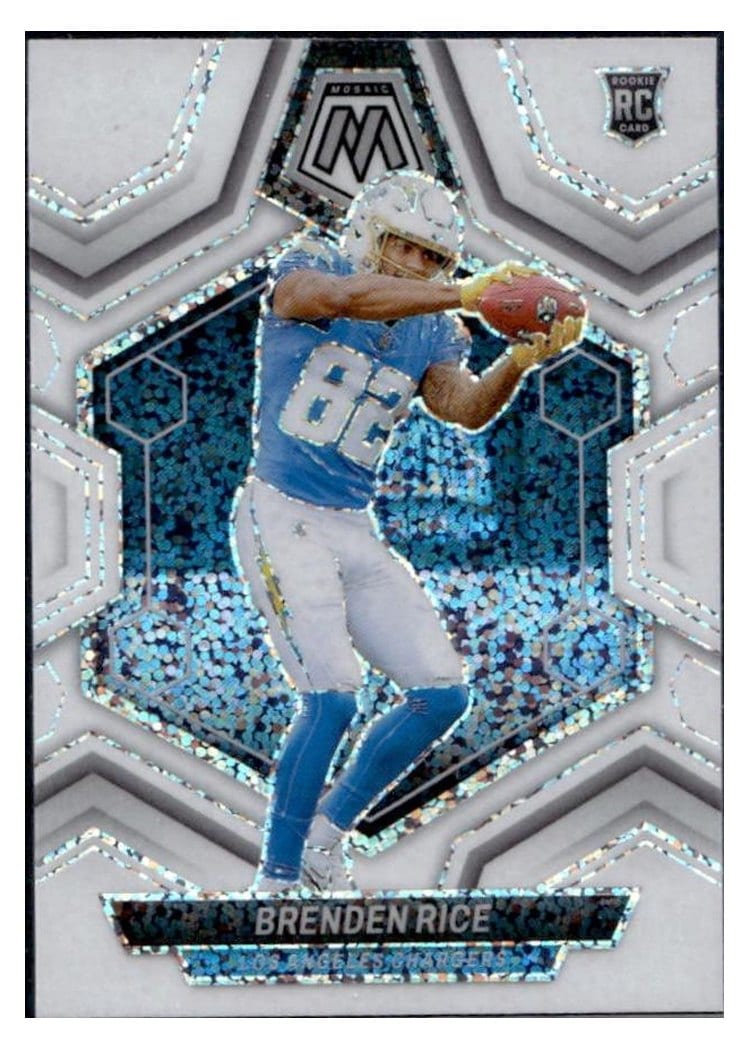 2024 Panini Mosaic Base Set Brenden Rice #399 card