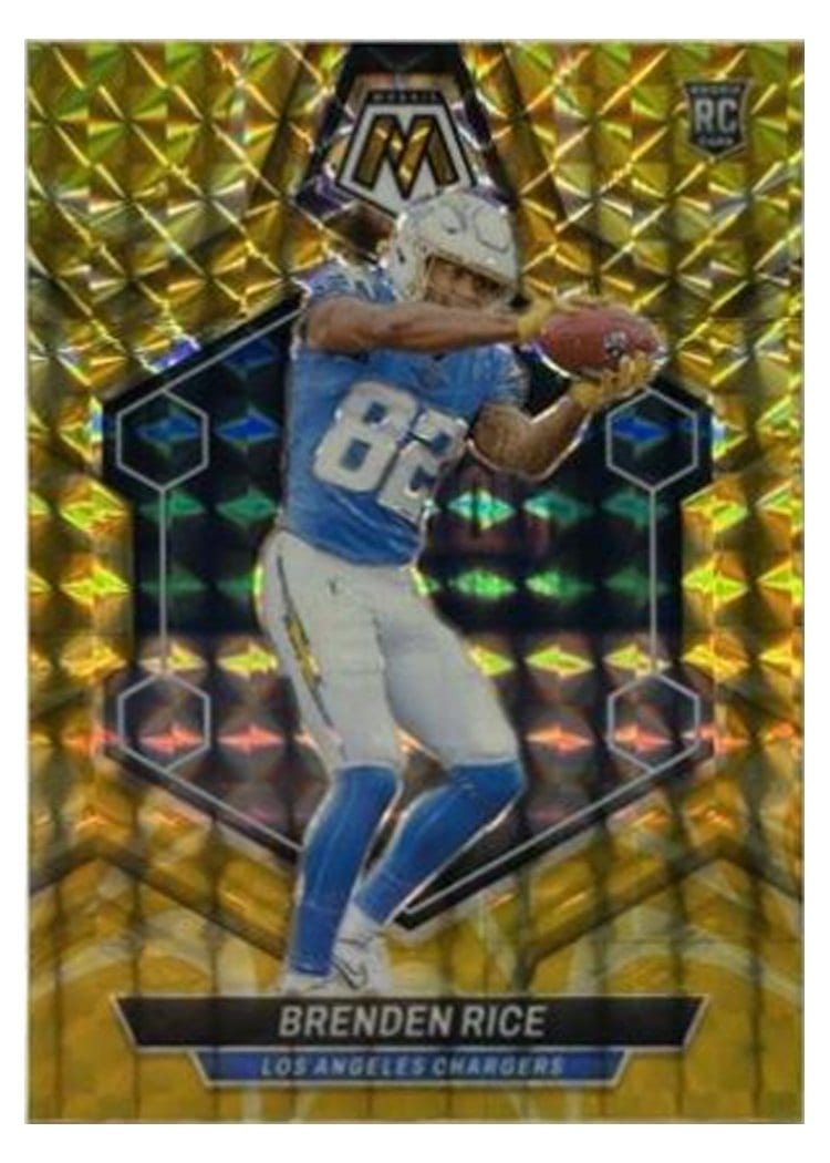 2024 Panini Mosaic Base Set Brenden Rice #399 card