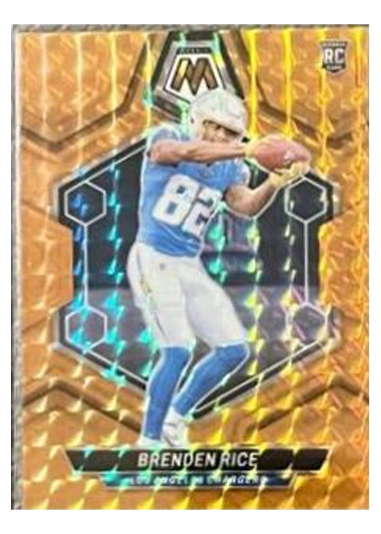 2024 Panini Mosaic Base Set Brenden Rice #399 card