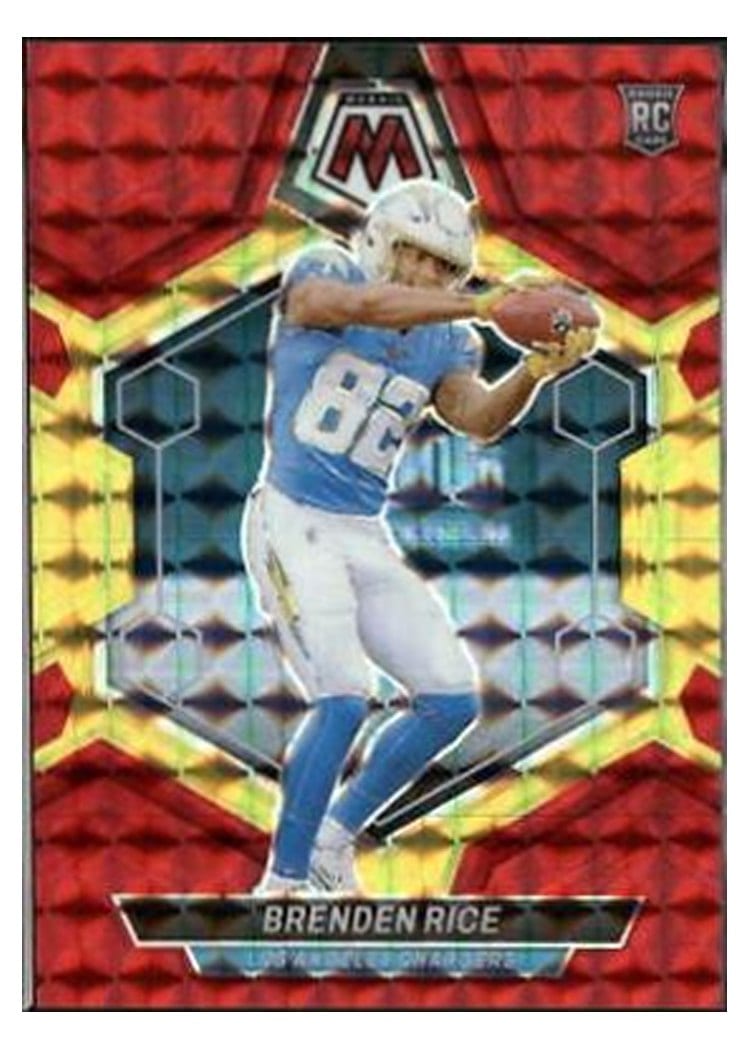 2024 Panini Mosaic Base Set Brenden Rice #399 card