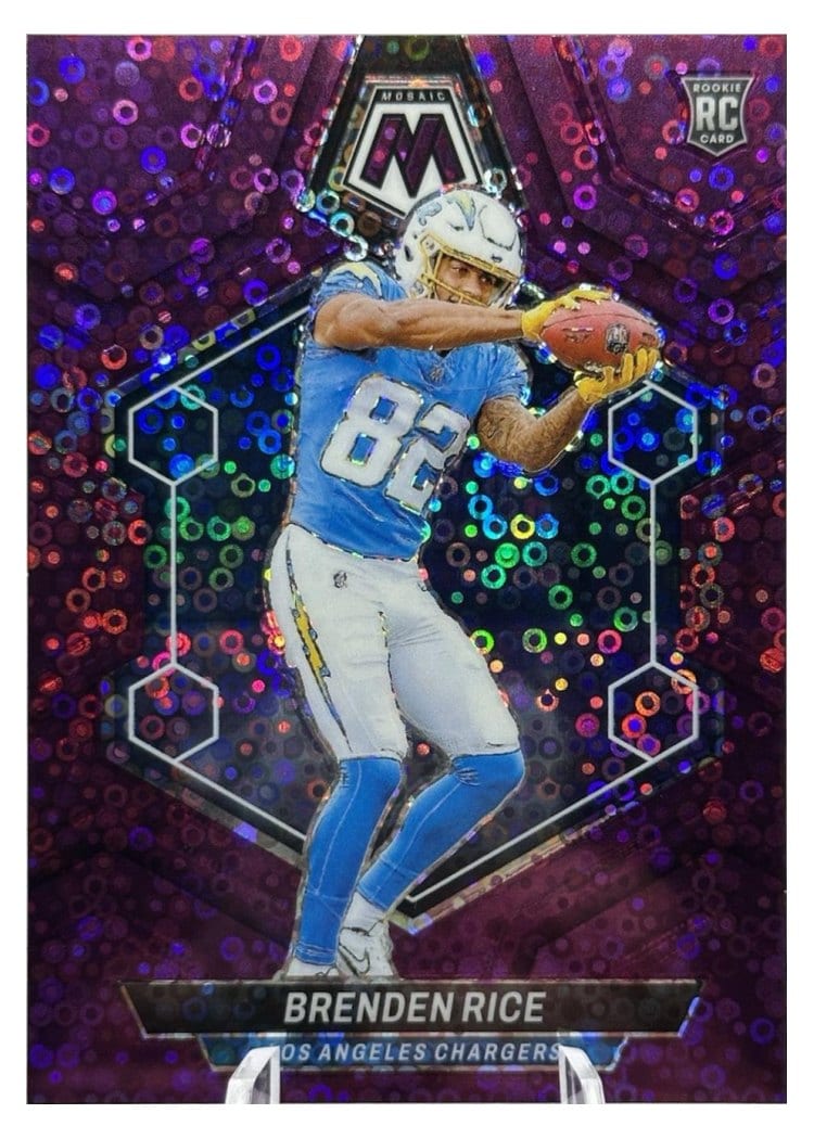 2024 Panini Mosaic Base Set Brenden Rice #399 card