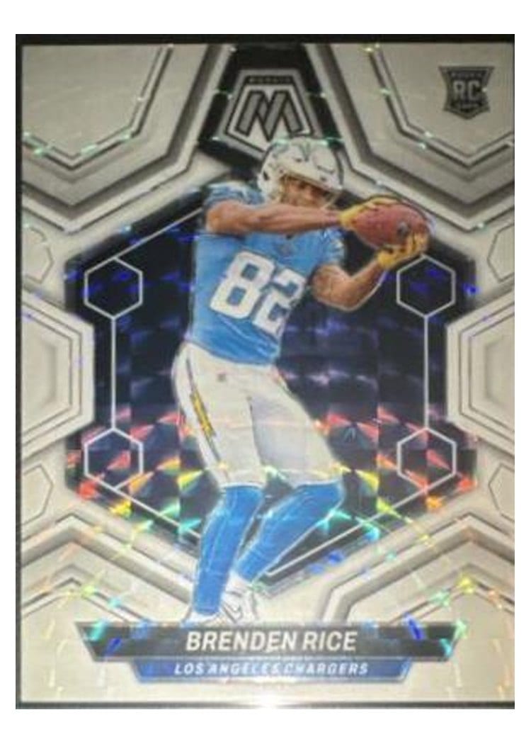 2024 Panini Mosaic Base Set Brenden Rice #399 card