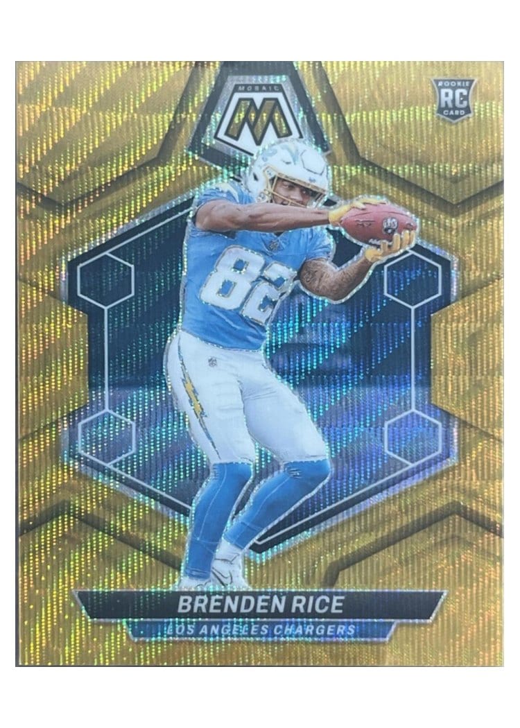 2024 Panini Mosaic Base Set Brenden Rice #399 card