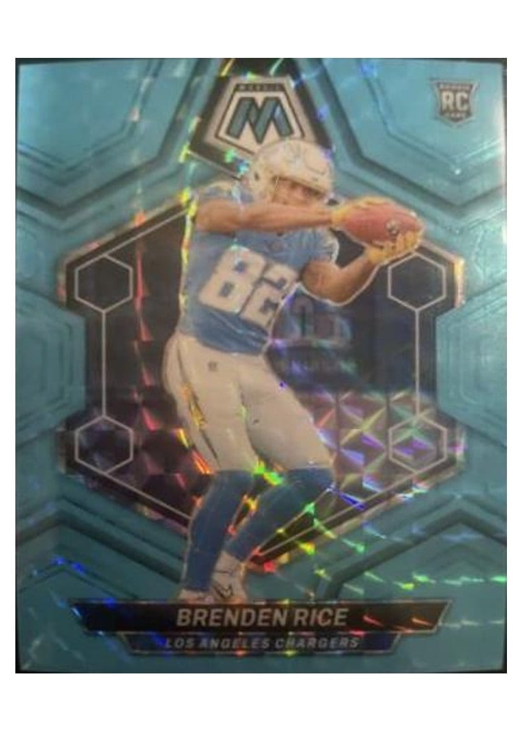 2024 Panini Mosaic Base Set Brenden Rice #399 card