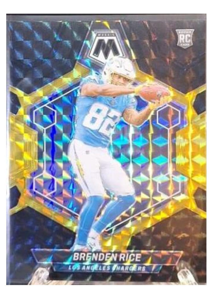 2024 Panini Mosaic Base Set Brenden Rice #399 card