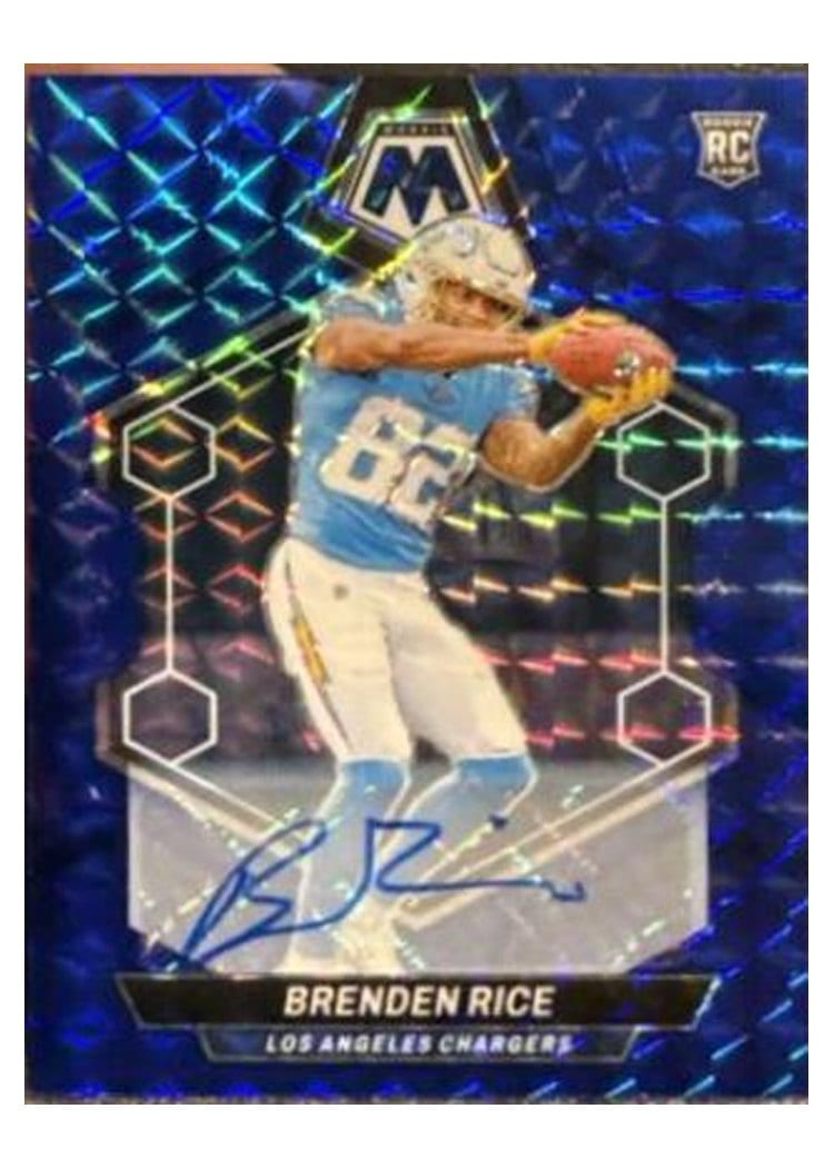 2024 Panini Mosaic Base Set Brenden Rice #399 card