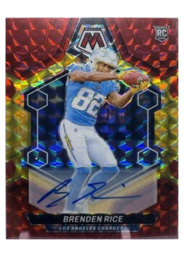 2024 Panini Mosaic Base Set Brenden Rice #399 card