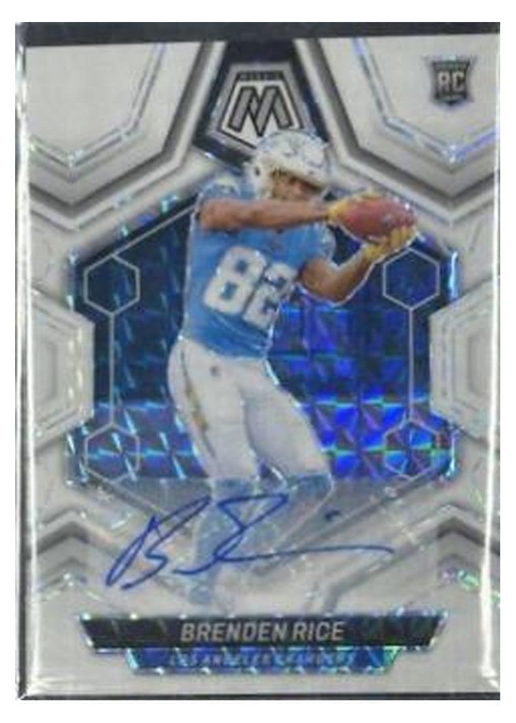 2024 Panini Mosaic Base Set Brenden Rice #399 card