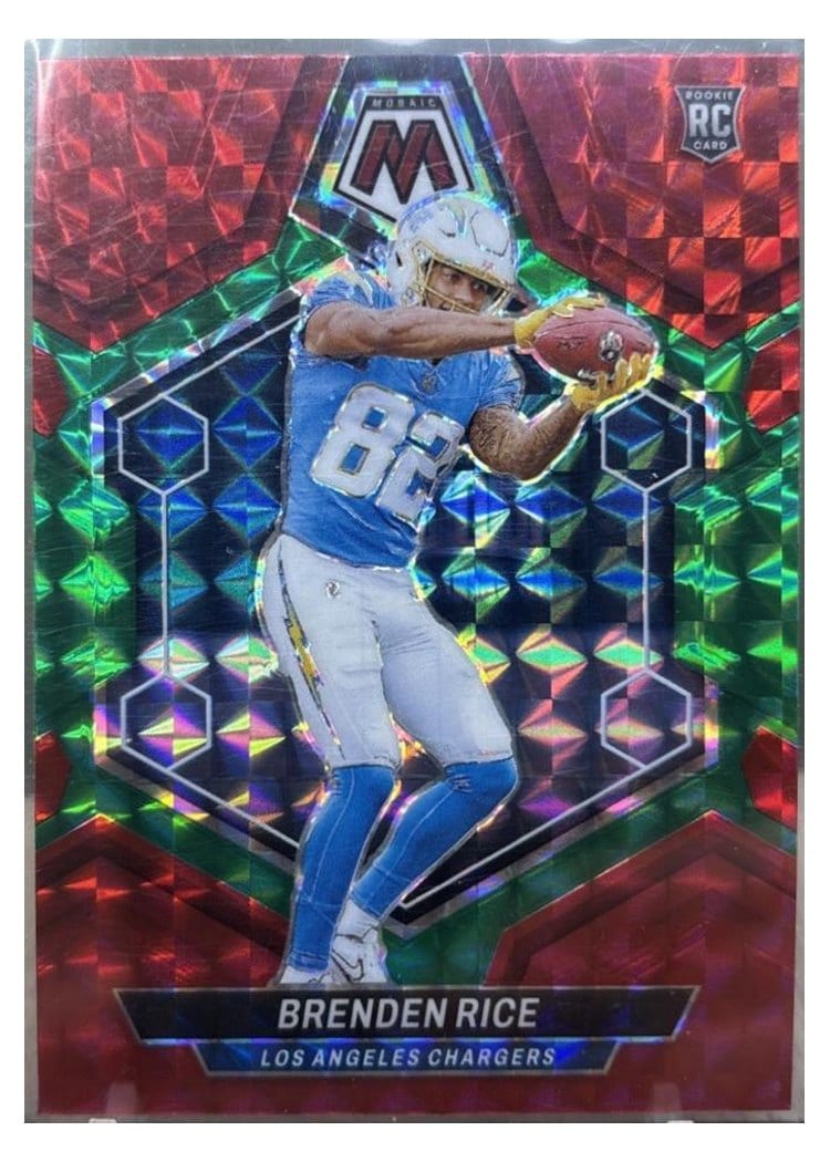 2024 Panini Mosaic Base Set Brenden Rice #399 card