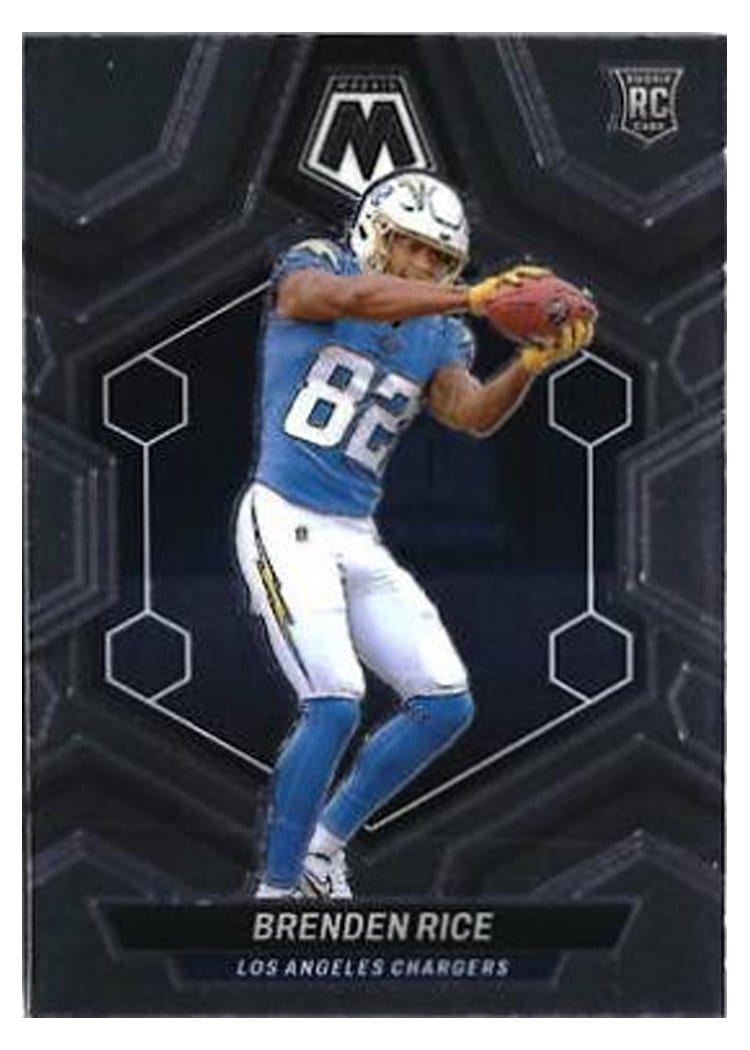2024 Panini Mosaic Base Set Brenden Rice #399 card