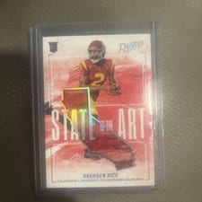 2024 Panini Prestige State of the Art Brenden Rice #SA-BRE card