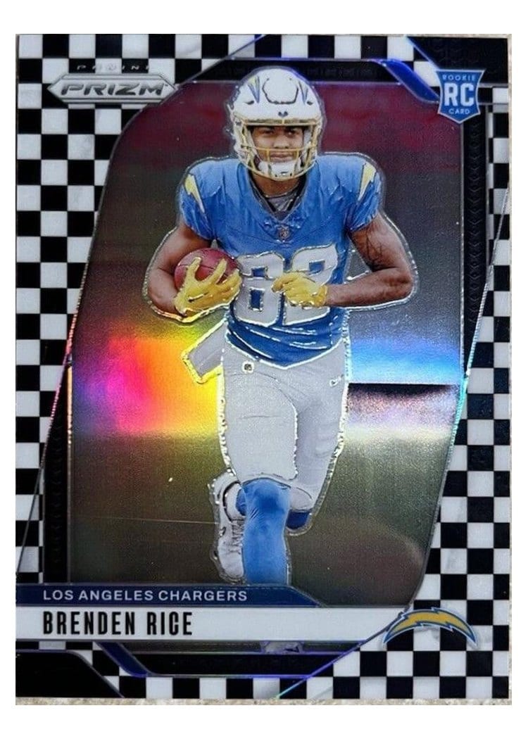 2024 Panini Prizm Base Set Brenden Rice #313 card