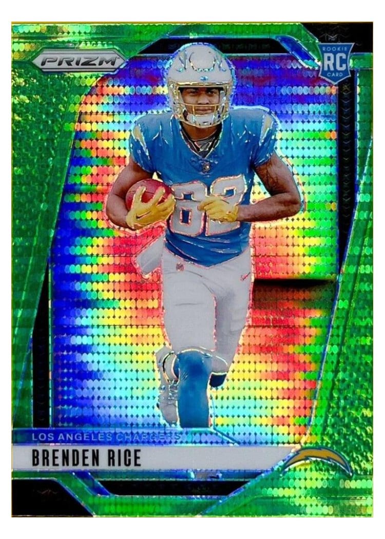 2024 Panini Prizm Base Set Brenden Rice #313 card