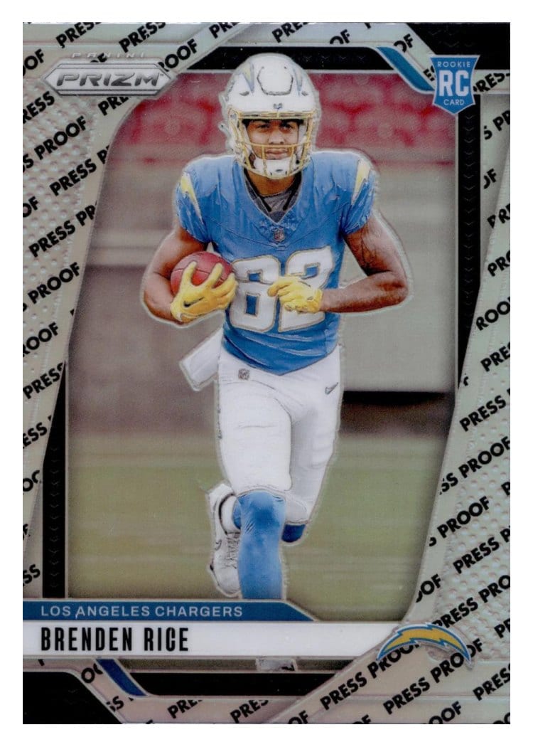 2024 Panini Prizm Base Set Brenden Rice #313 card