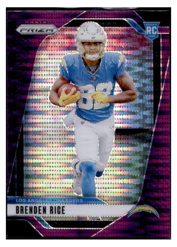 2024 Panini Prizm Base Set Brenden Rice #313 card