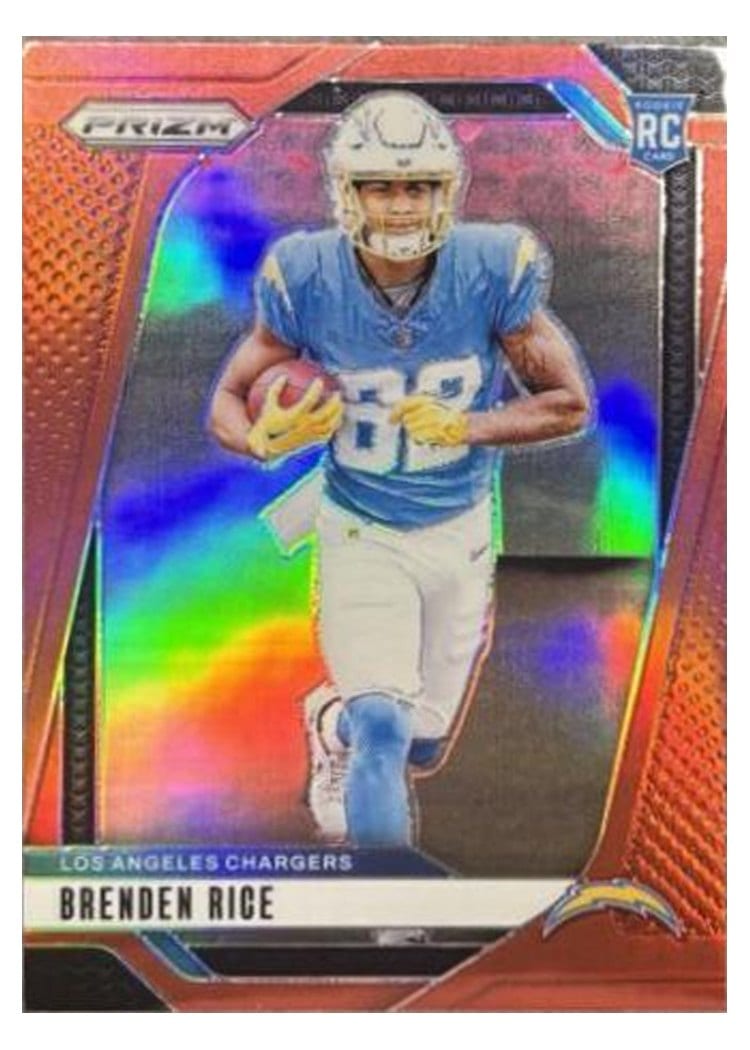2024 Panini Prizm Base Set Brenden Rice #313 card