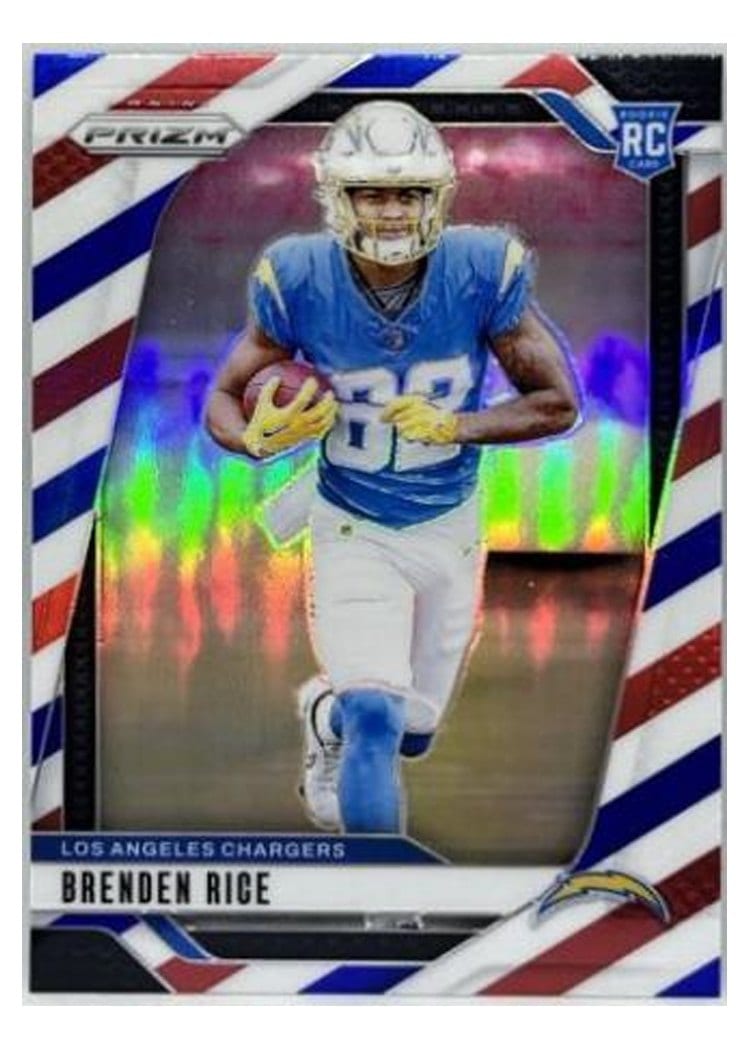 2024 Panini Prizm Base Set Brenden Rice #313 card