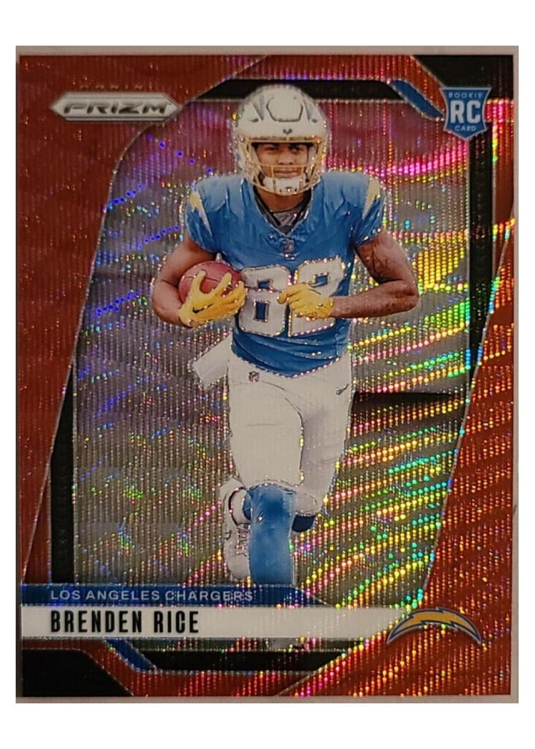 2024 Panini Prizm Base Set Brenden Rice #313 card