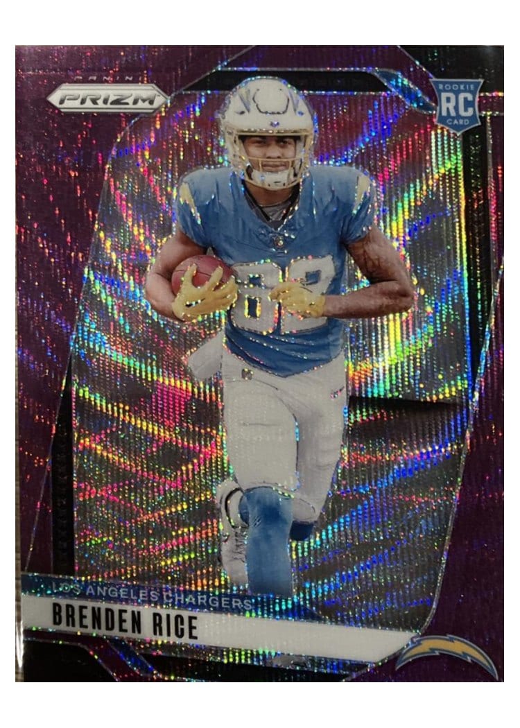 2024 Panini Prizm Base Set Brenden Rice #313 card