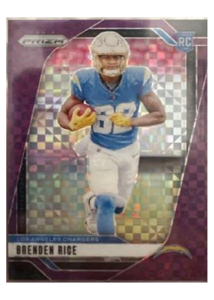 2024 Panini Prizm Base Set Brenden Rice #313 card